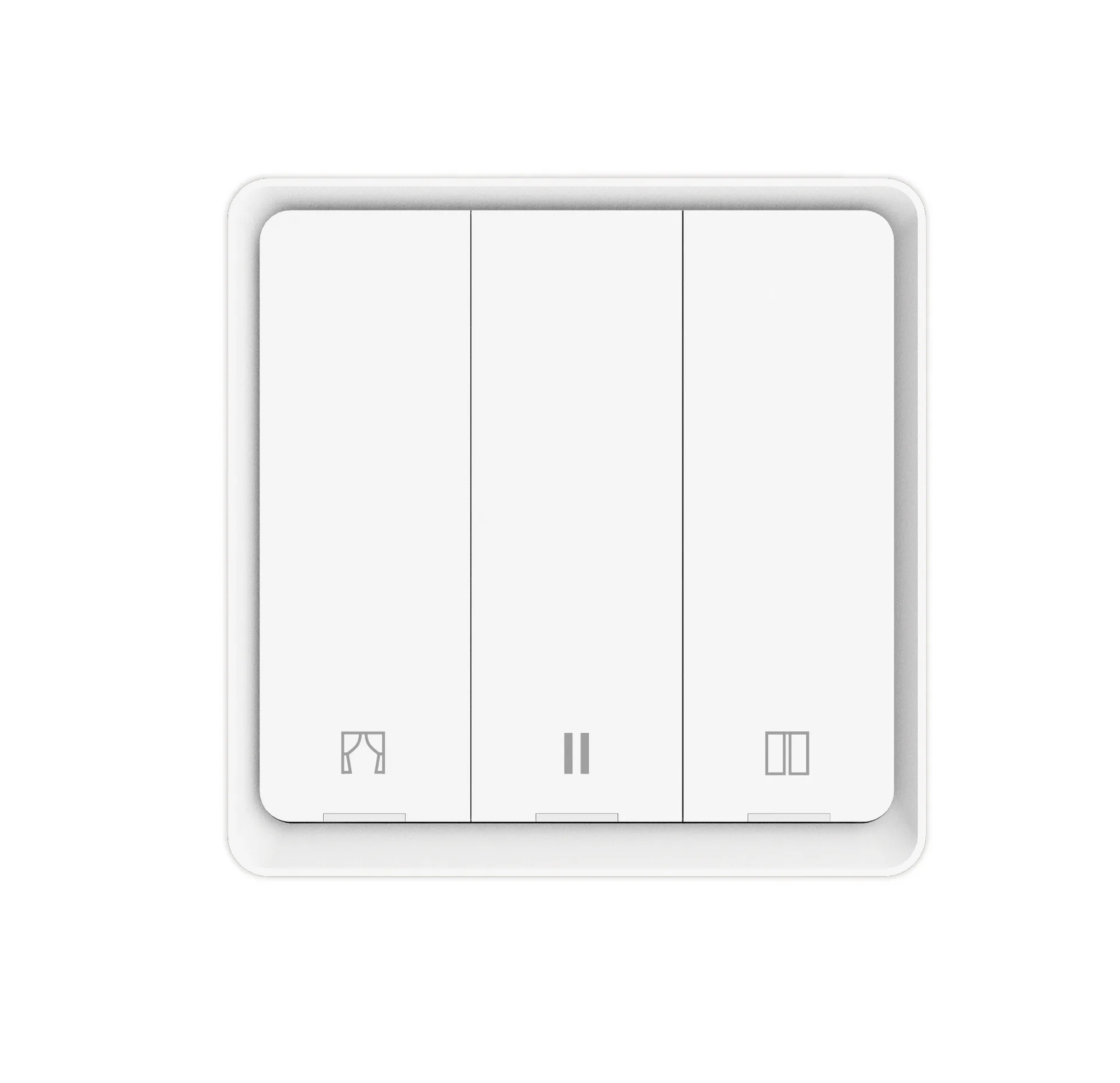 Zigbee intelligent button curtain switch Alexa voice remote control 86 panel tuya intelligent APP timing