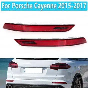 Car red rear bumper lamp for Porsche Cayenne 2015 2016 2017 reflector lamp reflector 95863110510