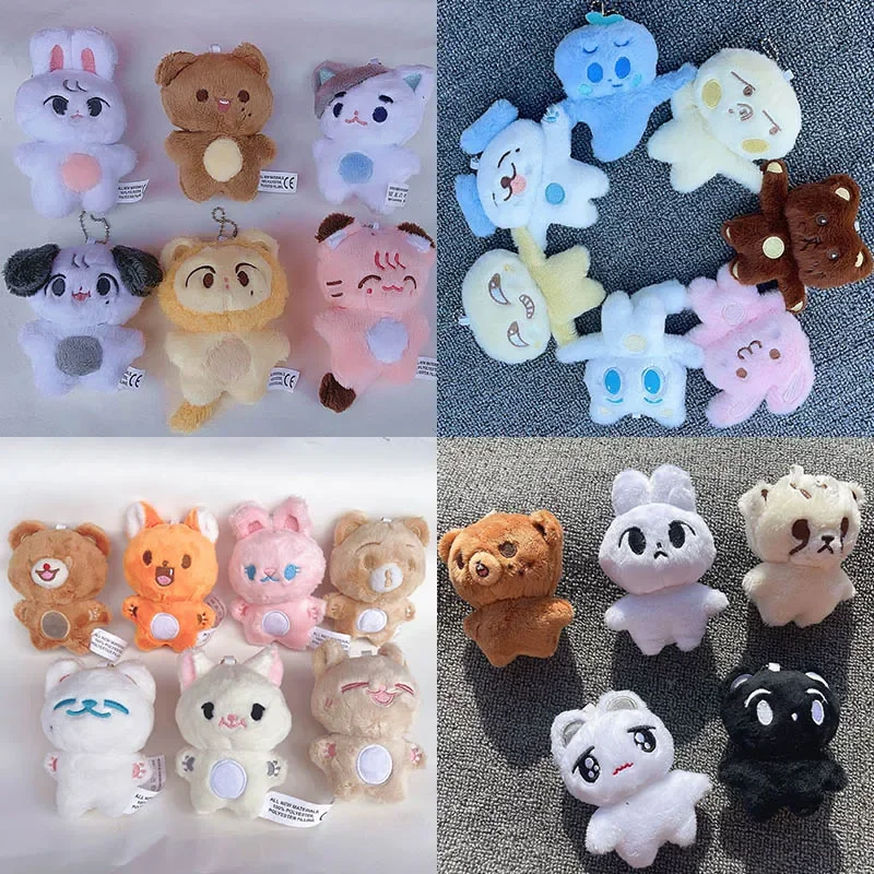 

Новинка, набор плюшевых брелоков Nct Plushie NCT Dream NCT127 для женщин и девочек, милые аксессуары для декора комнаты в Корейском стиле с мультяшными животными