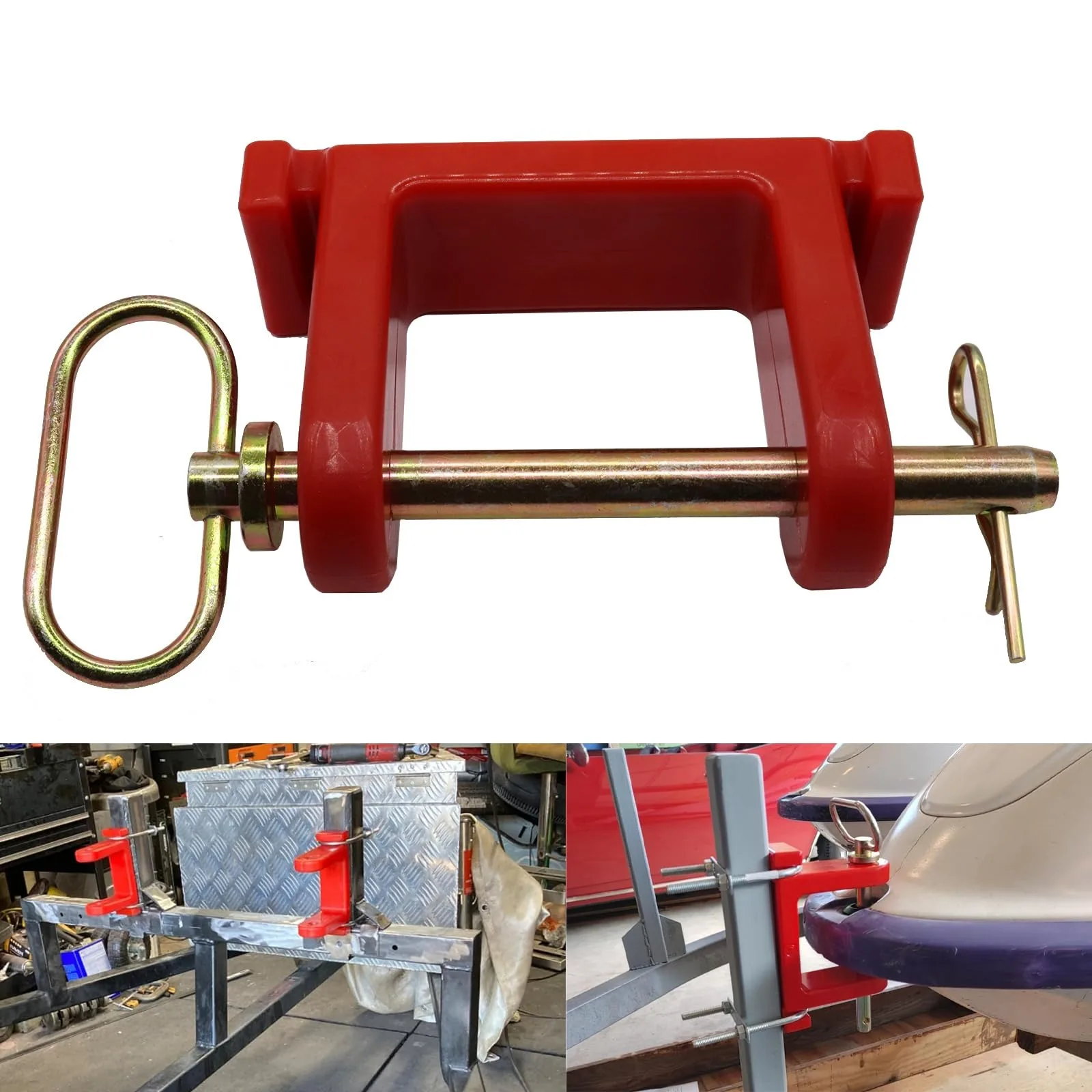 Trailer Bumper w/Hitch Pin for Jet Ski Waver Runner,SeaDoo PWC,Trailer Bumber PWC-5A & Hitch Pin # 5801632 BY6105 PWC-5A