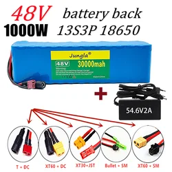 Batterie 13 s3p 48V 30Ah lithium-ion 1000w pour vevelo ectrique 54.6V avec BMS intesgré et chargeur incluso