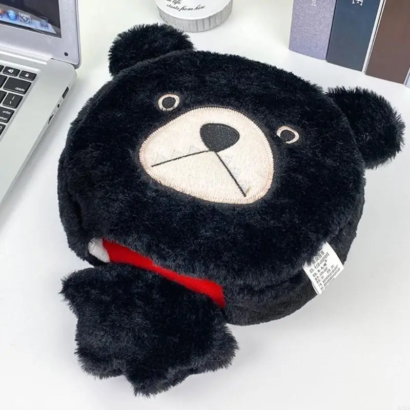 62KA Wyjmowana podgrzewana podkładka myszy Pluszowa podkładka myszy z dnem antypoślizgowym