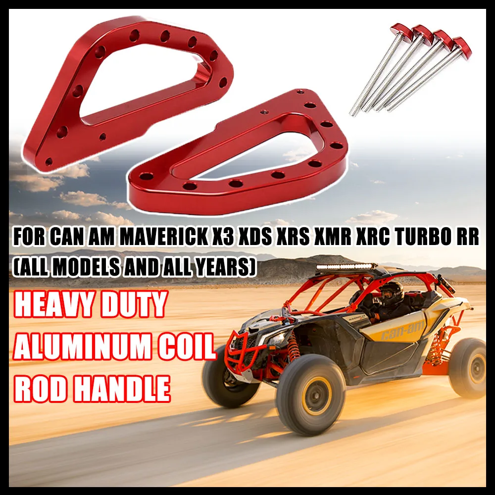 

Для Can Am Maverick X3 XDS XRS 1x RC Turbo RR X3 2017-2021 2020 2019 мотоциклетная сверхпрочная алюминиевая ручка
