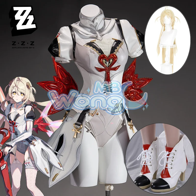 Women'S Shoes Zone - Game Zenless Zone Zero Reffaella Cosplay