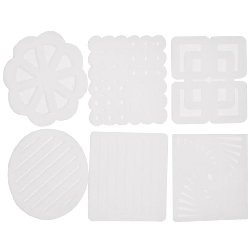 Irregular Coaster Resin Moulds,Coasters Casting Molds,Silicone Coaster Molds For Making Coasters,Cup Mat,Candle Holder