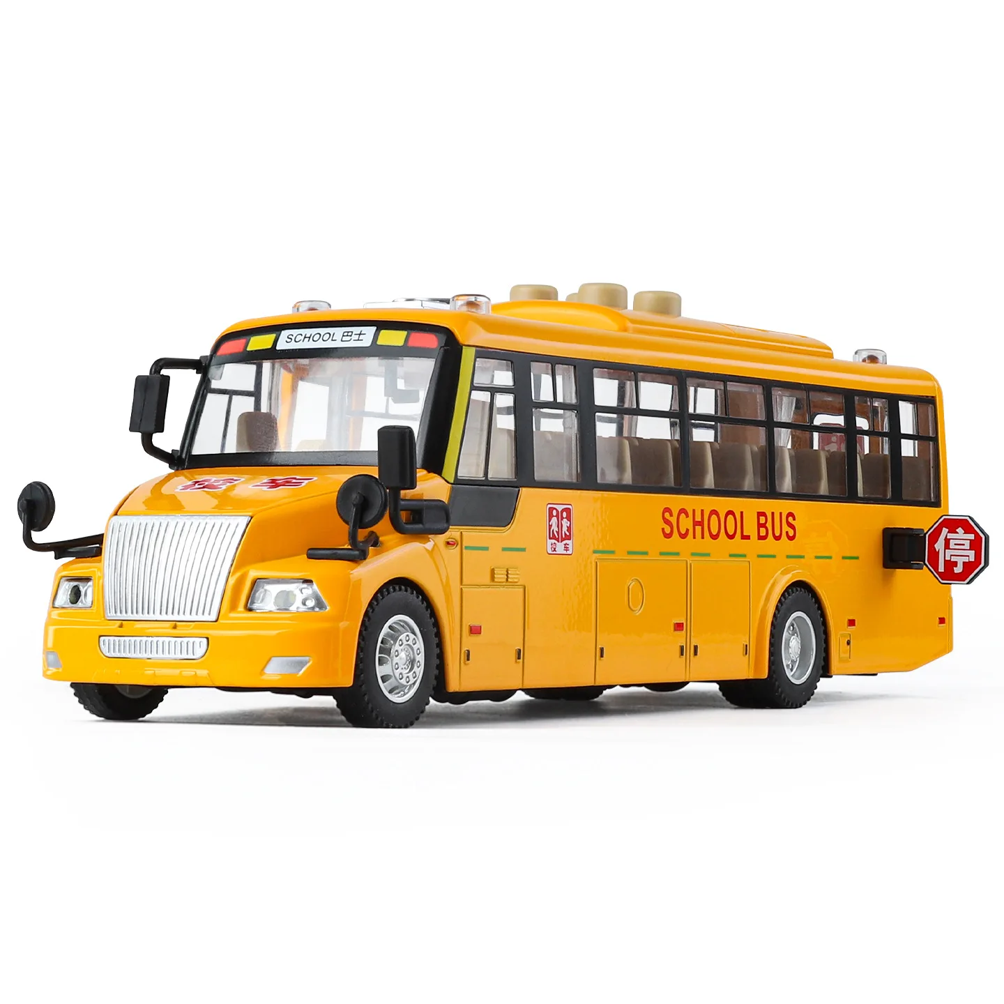 

1:24 школьный автобус из сплава, издание для раннего образования, модель автомобиля, орнамент, игрушка, модель автомобиля из сплава, Коллекционная модель