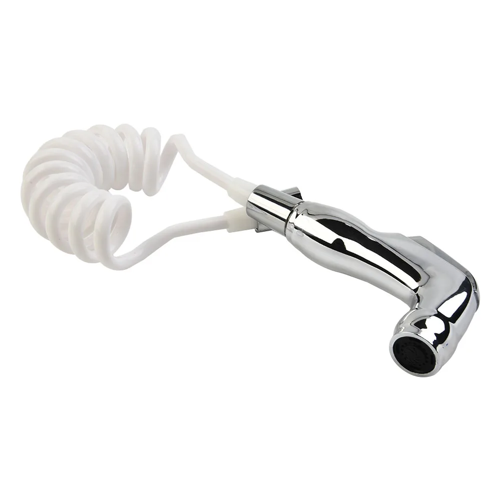 

Shower Heads Bidet Spray Bathroom Bathroom Spray Kit Douche Hand Held Hygienic PU/ABS Shower Head Bidet Toilet Shattaf 2pcs/set