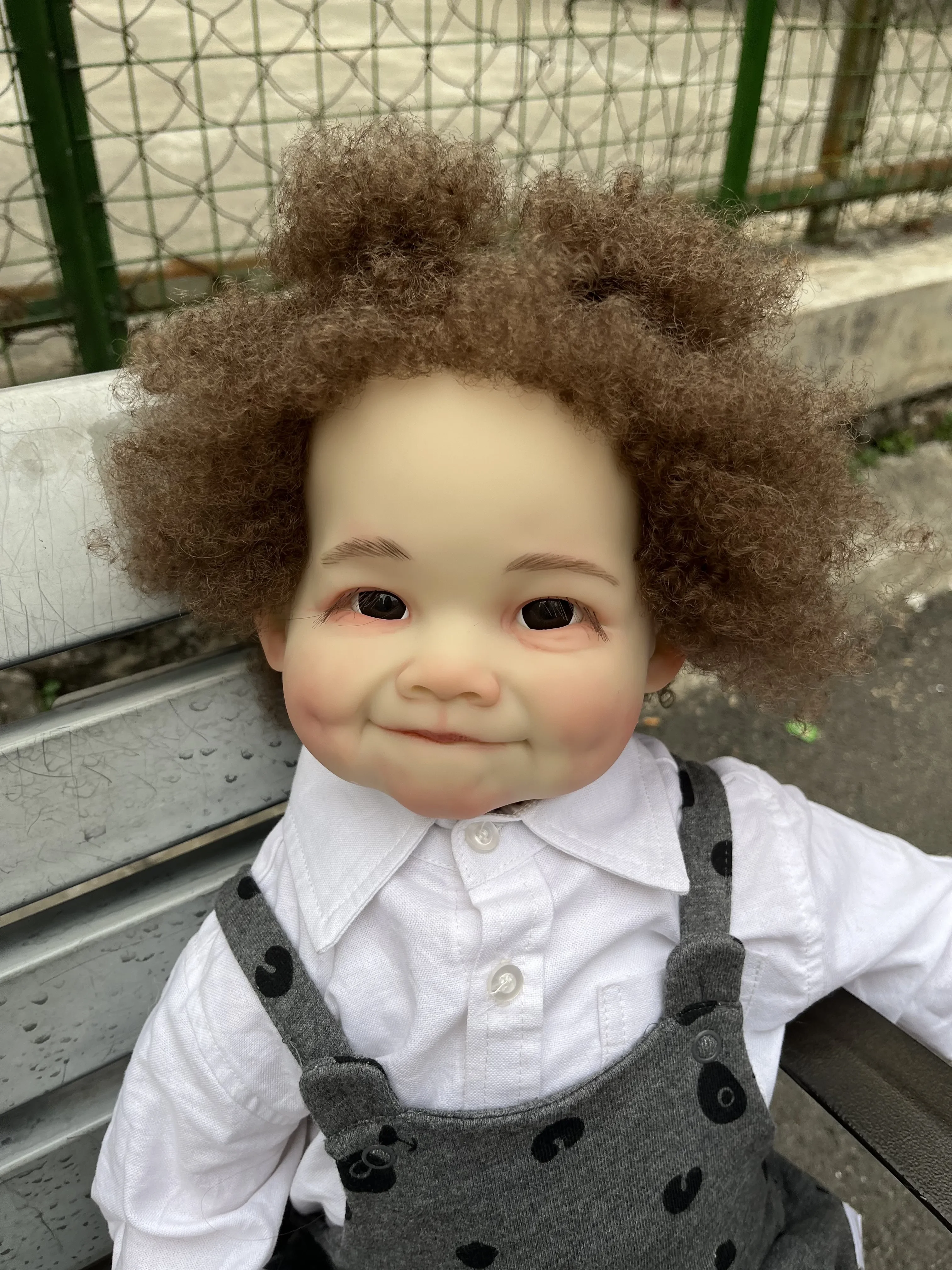 SINO-BB Personalizowana, limitowana edycja lalki Reborn Raya, 28 cali, z ręcznie wplątowanymi włosami, gotowa lalka, prezent na Boże Narodzenie