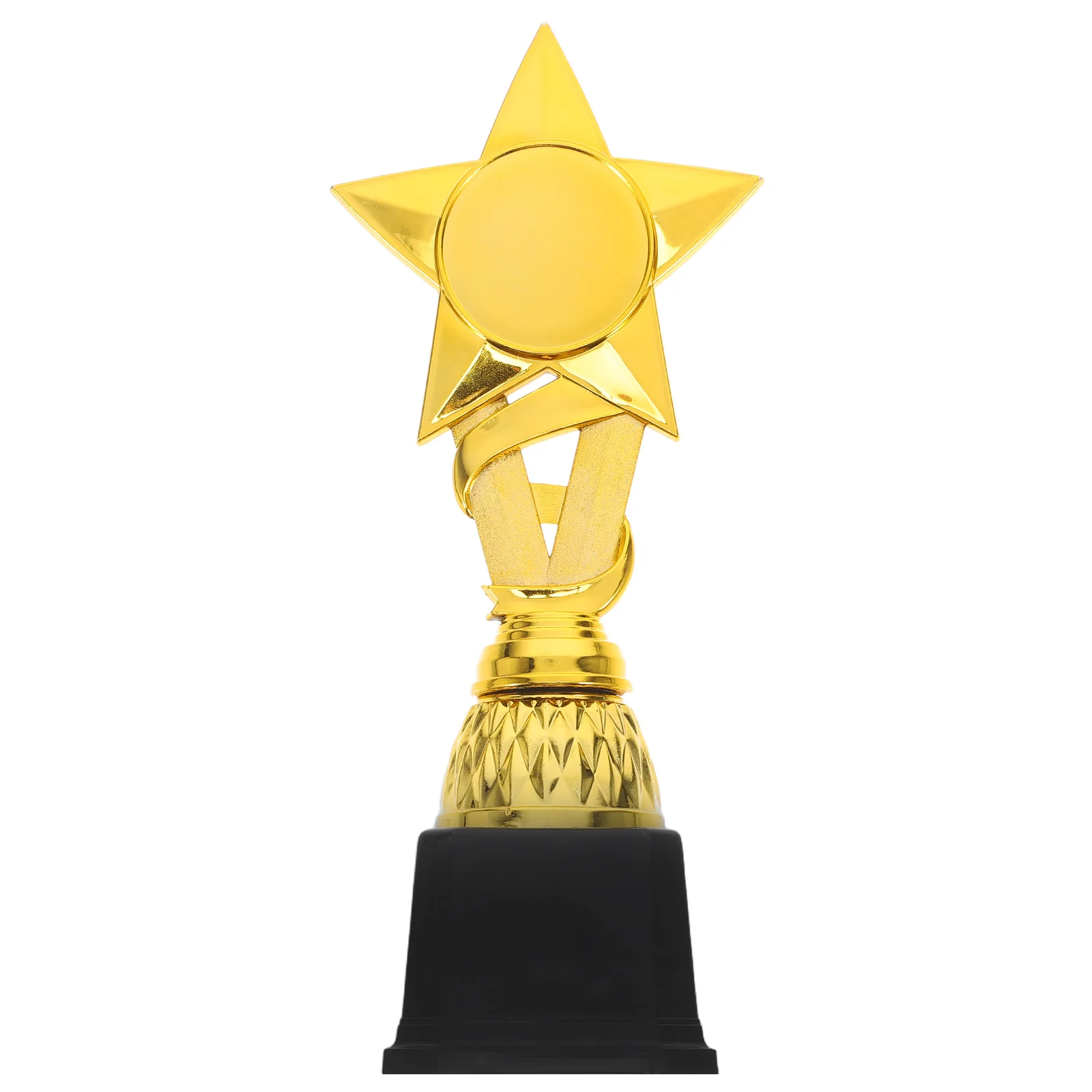 

25 Cm Ribbon Star Trophy Birthday Party Bulk Prizes Cup Classroom Gifts Gold