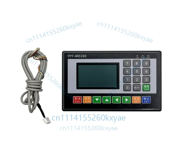 Stepper motor controller servo/dual-axis motion/programmable simple plc touch screen control system