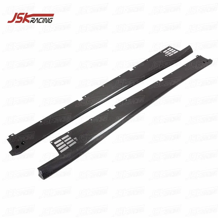 Боковая юбка из сухого углеродного волокна в стиле OEM (с саржевым переплетением) для Lambo Aventador Lp740 2017-2018 гг. Боковая юбка из сухого углеродного волокна в стиле OEM (с саржевым переплетением) для Lambo Aventador Lp740 2017-2018 гг.