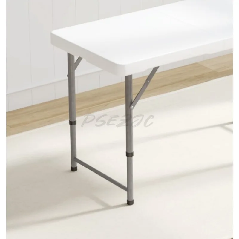 طاولة صغيرة محمولة قابلة للطي للاستخدام المنزلي في الهواء الطلق، طاولة قابلة للطي بسيطة مع مكتب تدريب بارتفاع قابل للتعديل