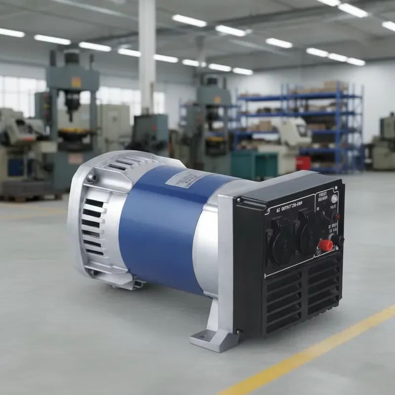 single-phase synchronous brushless alternator (capacitive) 2-pole self-excited system 110 220V 50 60HZ control panel
