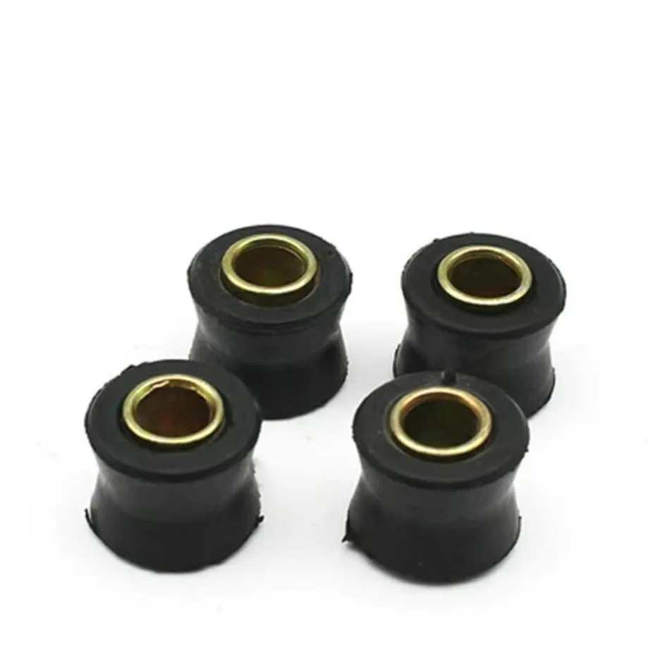 4pcs Motorcycle Rear Shock Absorber Rubber Bush Bike Spare 12mm AVT Rear Tool