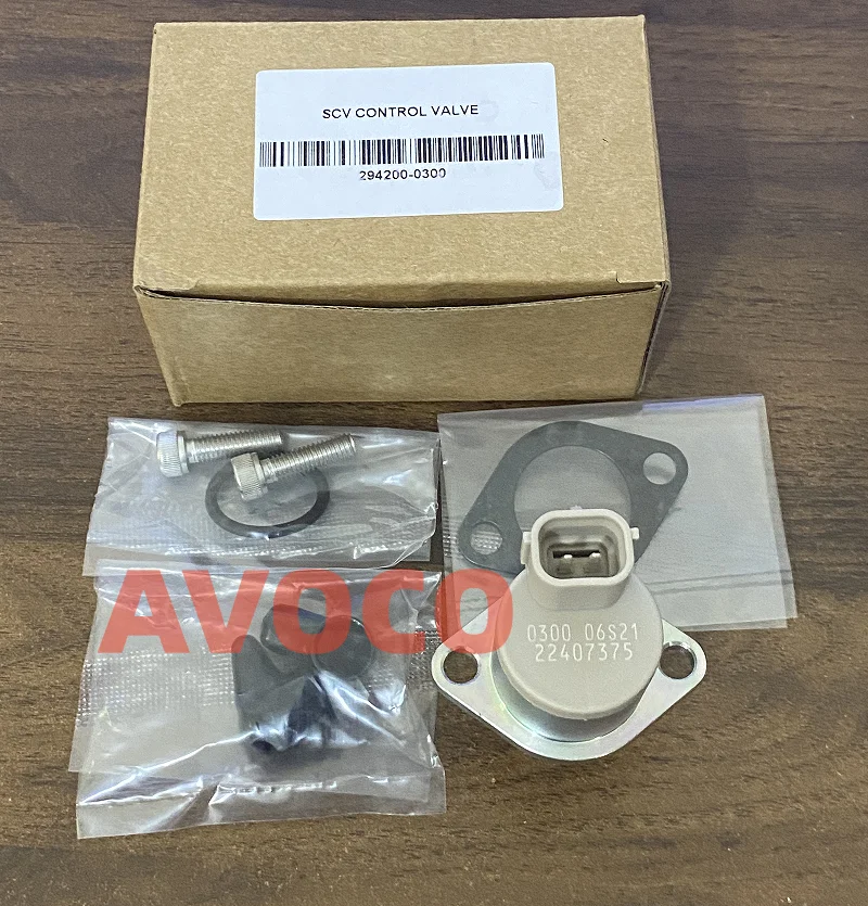 OEM 294200-0300 New Original Pressure Auto Engine Parts Fuel Pump Suction Control SCV Valve For TToyota CCorolla 2942000300