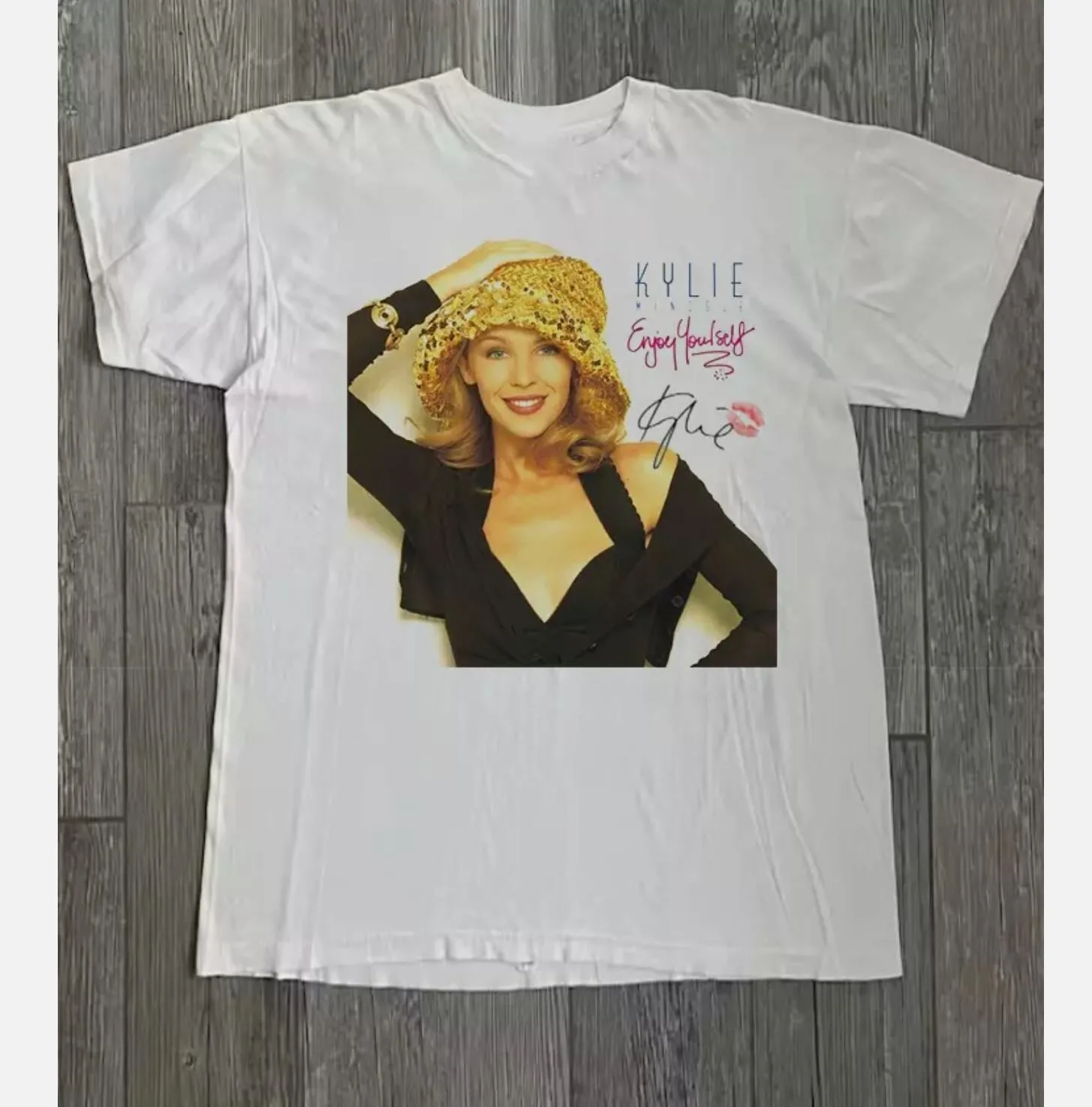 Kylie Minogue Enjoy Yourself Album Music Unisex T-Shirt All Size