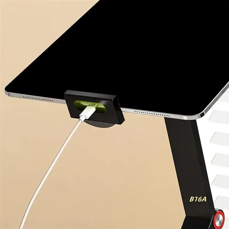 3X Portable Monitor Stand Adjustable 360° Swivel Bracket Tablet Holder Compatible With Tablet Desktop Clamp Stand