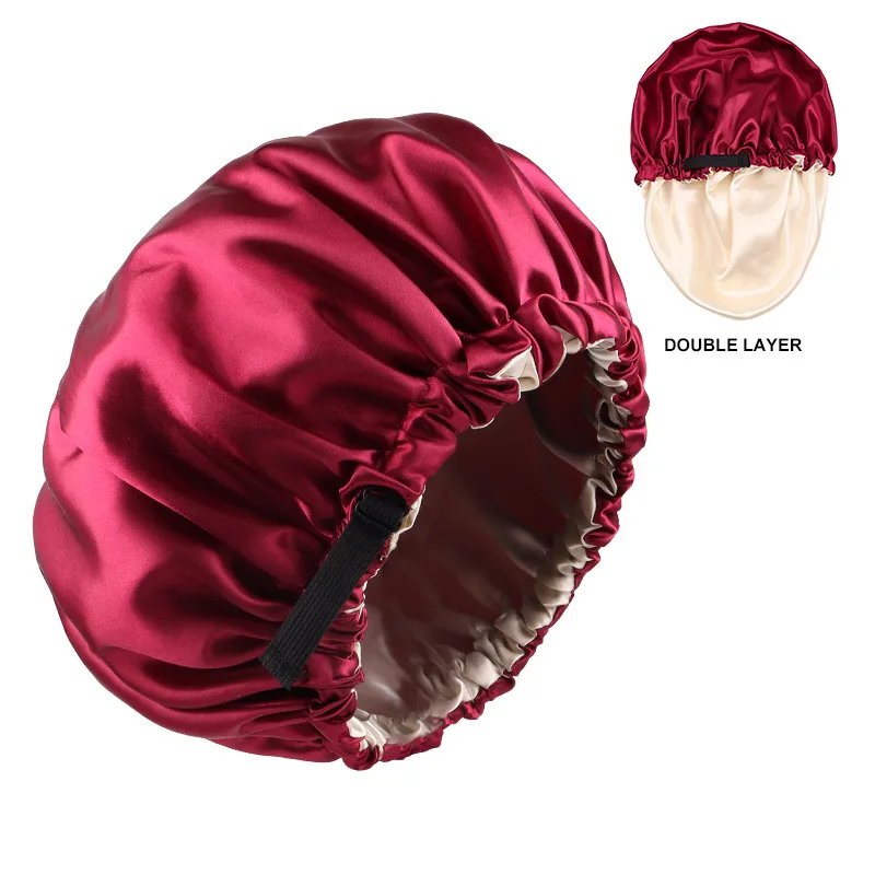 Bonnet Queen Adjustable Silk Bonnet for Women