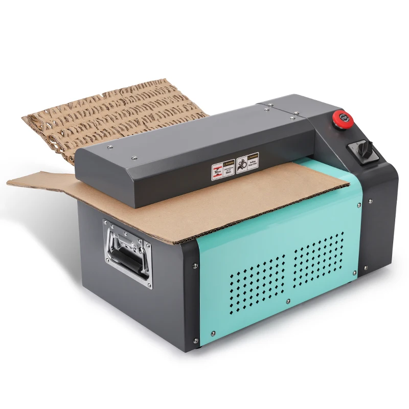 Mini trituradora de caja de cartón corrugado reciclable biodegradable 100% de 450 mm para material de embalaje