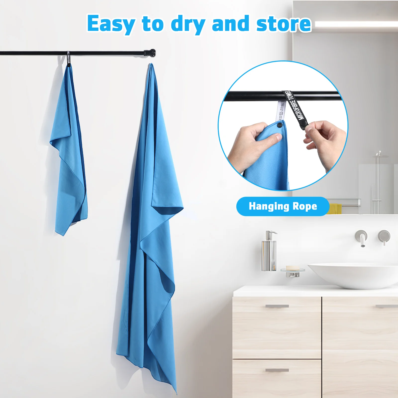 

Quick-drying Sports Towel Beach Accessories Fast Cartoon Fiber Lightweight Microfibre