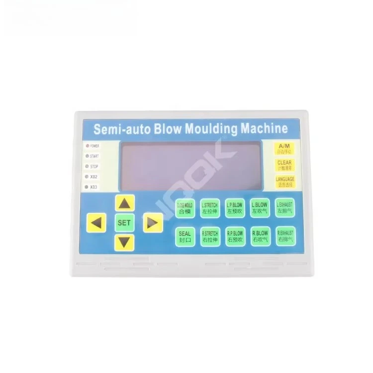 M2N-18R-A02 Microcomputer Controller PLC Semi-Auto Blow Moulding Machine with Application in PLC Programming