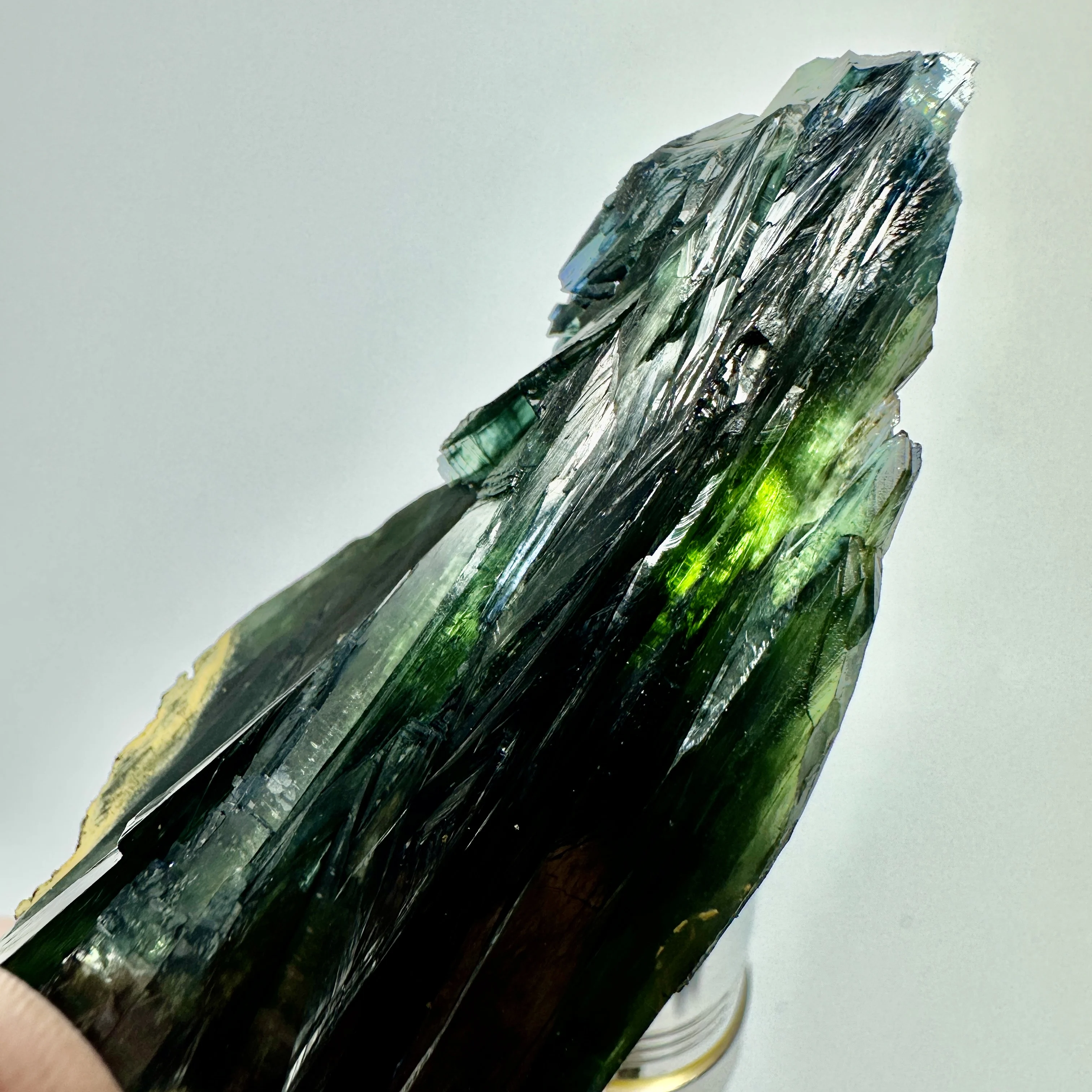 Natural Vivianite Crystal Raw Stone Rough Mineral Specimen Healing Stone Home Decoration Reiki Crystal Collection