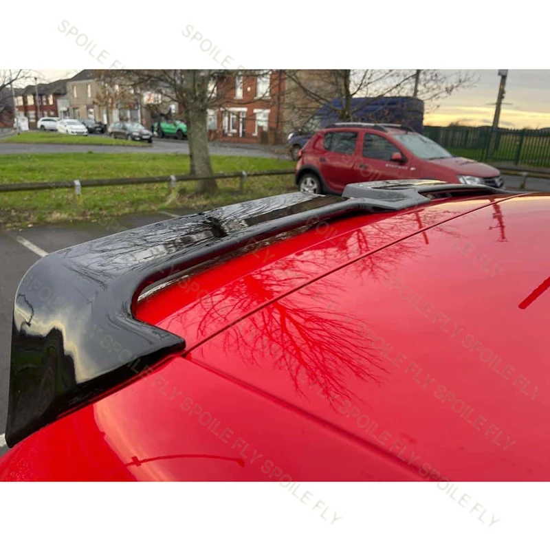 2010 2012 2013 For Volkswagen VW Polo MK5 GTI Pre Facelift Only Oettinger Style Rear Roof Spoiler Wing Lip Spoiler Glossy Black view 5