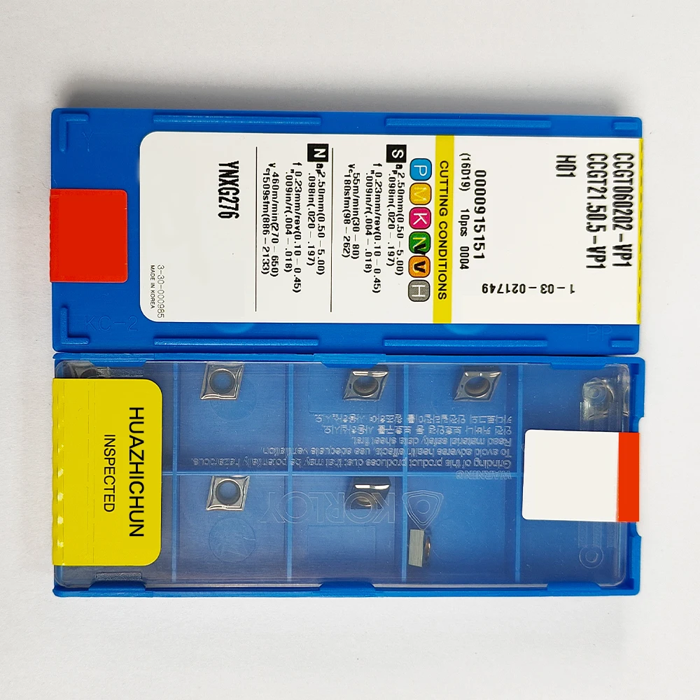 

HUAZHICHUN CCGT060202-VP1 H01 Milling Inserts Turning Tools
