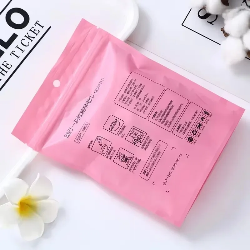 100pcs Disposable Face Towel Non-woven Compressed Magic Disposable Towel Tablet Cloth Wipes Tissue Mask Makeup Cleaning