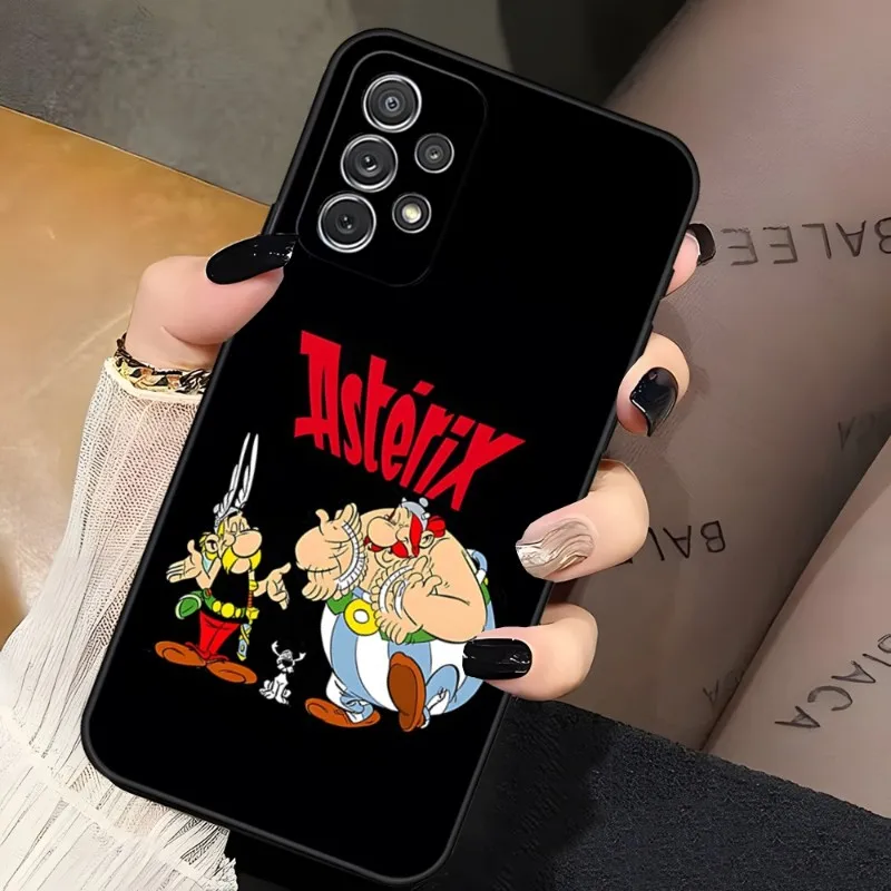 Asterix And Obelix Phone Case For Samsung Galaxy S23 S30 S10 S22 S20 S21 S7 S9 S8 Pro Plus Ultra Fe Back Design Cover