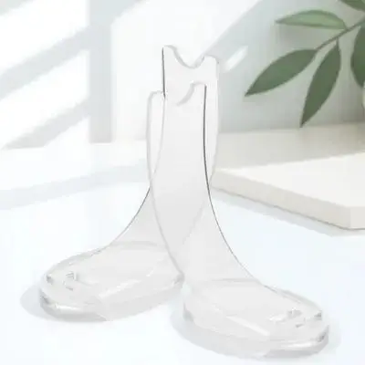 

2pcs Acrylic Pen Display Transparent Pencil Holder Makeup Brush Display Rack Nail Brush Marker Stand Compact Sturdy