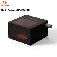 ACMER R20 Protective Cover For Laser Engraver Enclosure With Vent Eye Protection Fireproof Dustproof Noise Reduction Accessories