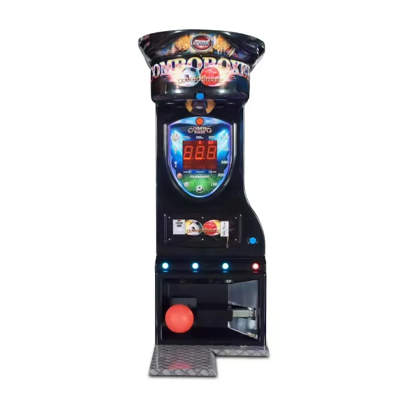 Sports Coin Operated Games Machine Street Boxing Punching Coin Operated Hitting Kicking Boxing Ball Punch Game Machine