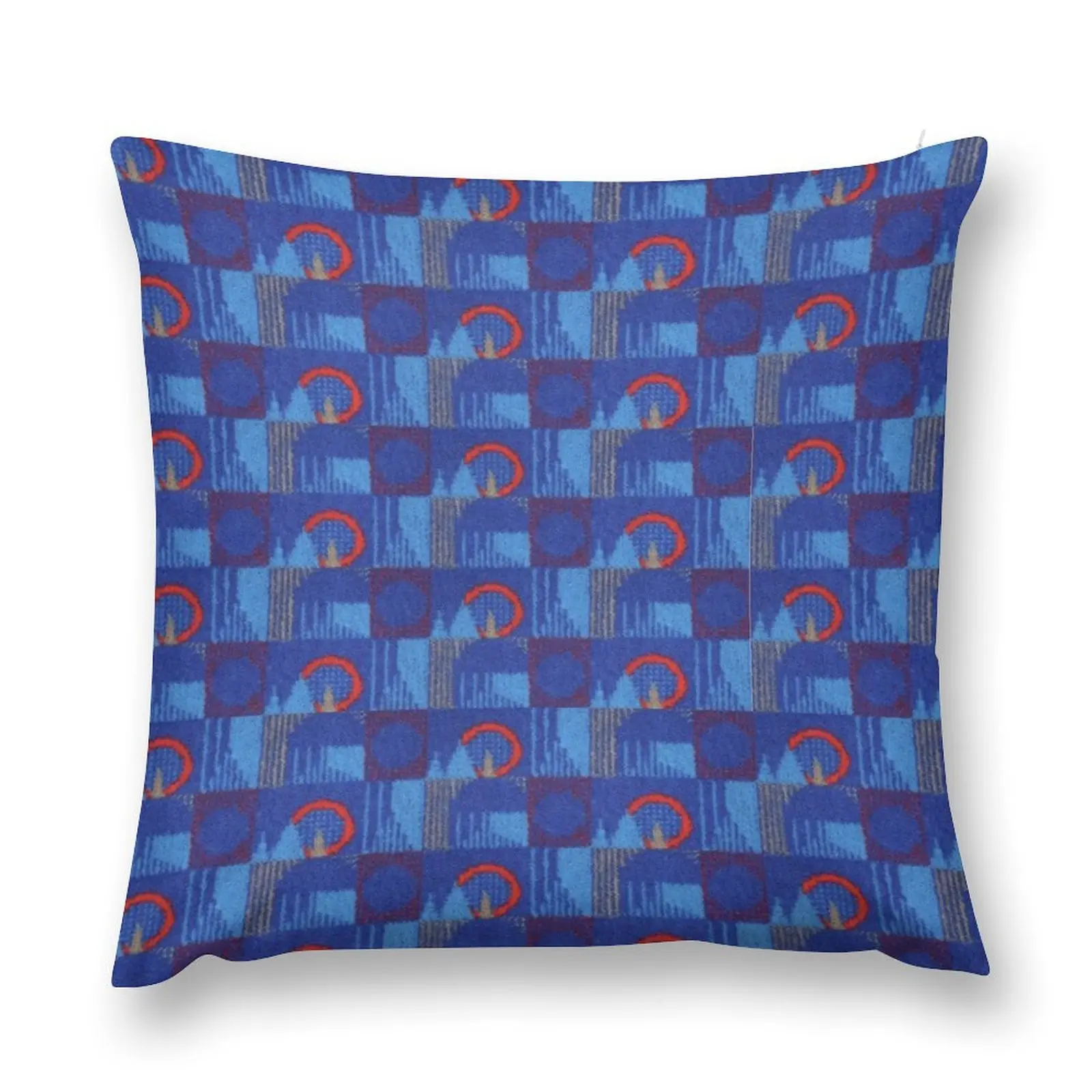 

Central, Victoria, Jubilee and Northern Line - LONDON UNDERGROUND seat cover moquette Throw Pillow Room decorating items pillow