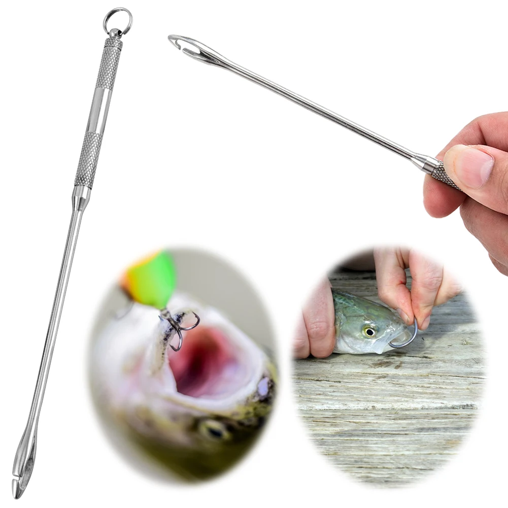 

Stainless Steel Fishing Hook Remover Portable Fishing Hook Detacher Unhooking Device Fishing Accessories