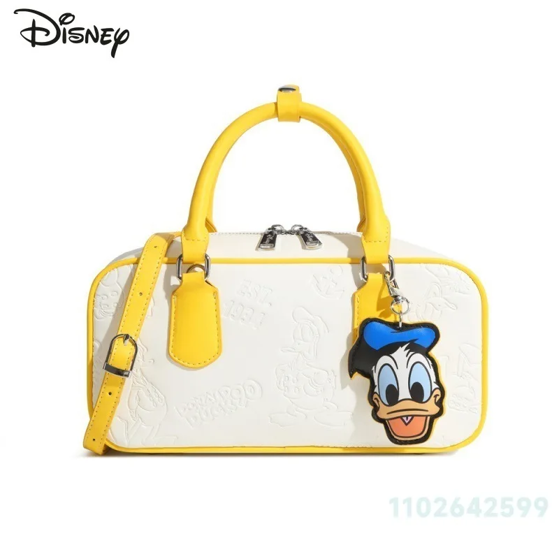 Disney Donald Duck Original New Women\'s Handbag Fashion High Quality Women\'s Crossbody Bag Cartoon Versatile Women\'s Storage Bag