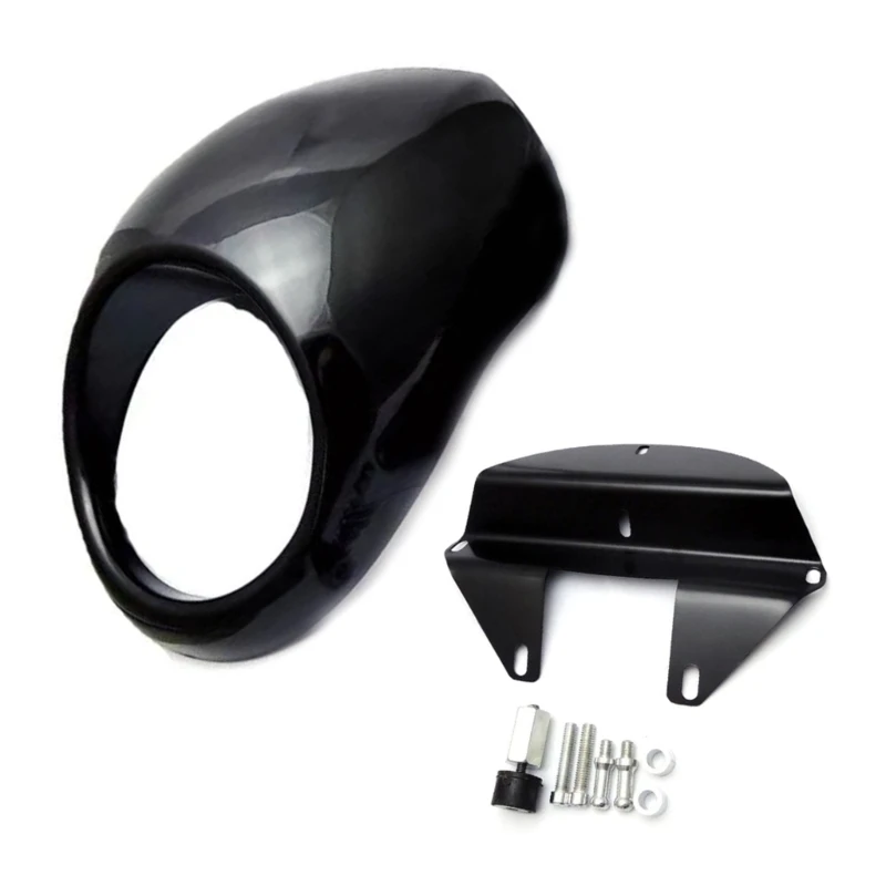

Q39F For 883 XL 1200 Motorbike Headlight Fairing Front Cowl Fork Mount Cover
