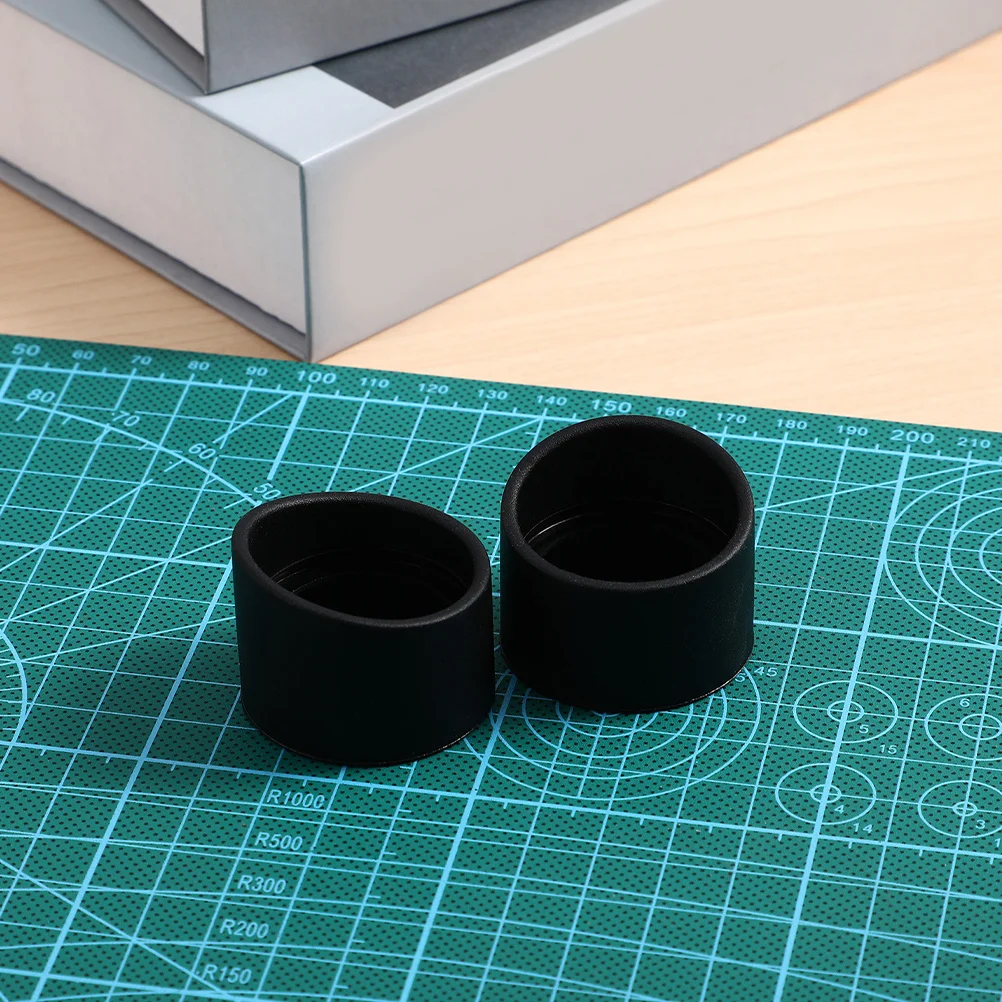 

4Pcs Microscope Eyepiece Eye Cup Rubber Replacement Comfortable Protective Cover for Stereoscopic Microscopes Eyepiece Guard