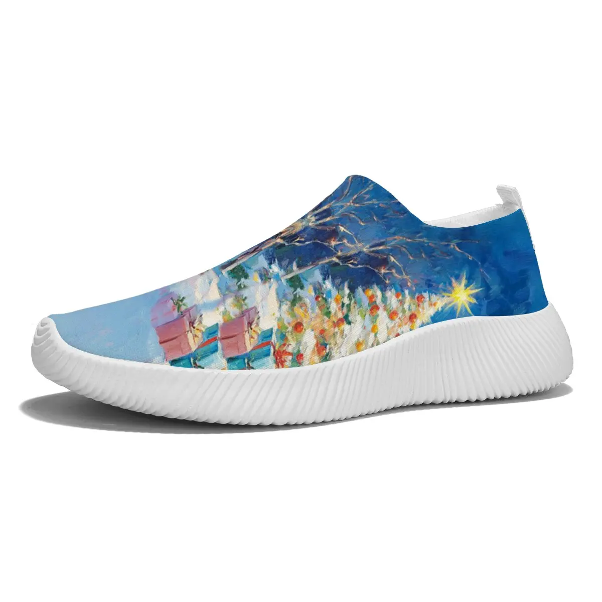 أحذية نسائية كاجوال مريحة وعصرية وخفيفة الوزن من القماش الكتاني، أحذية كاجوال بأكمام قابلة للتنفس، أحذية قيادة للنساء