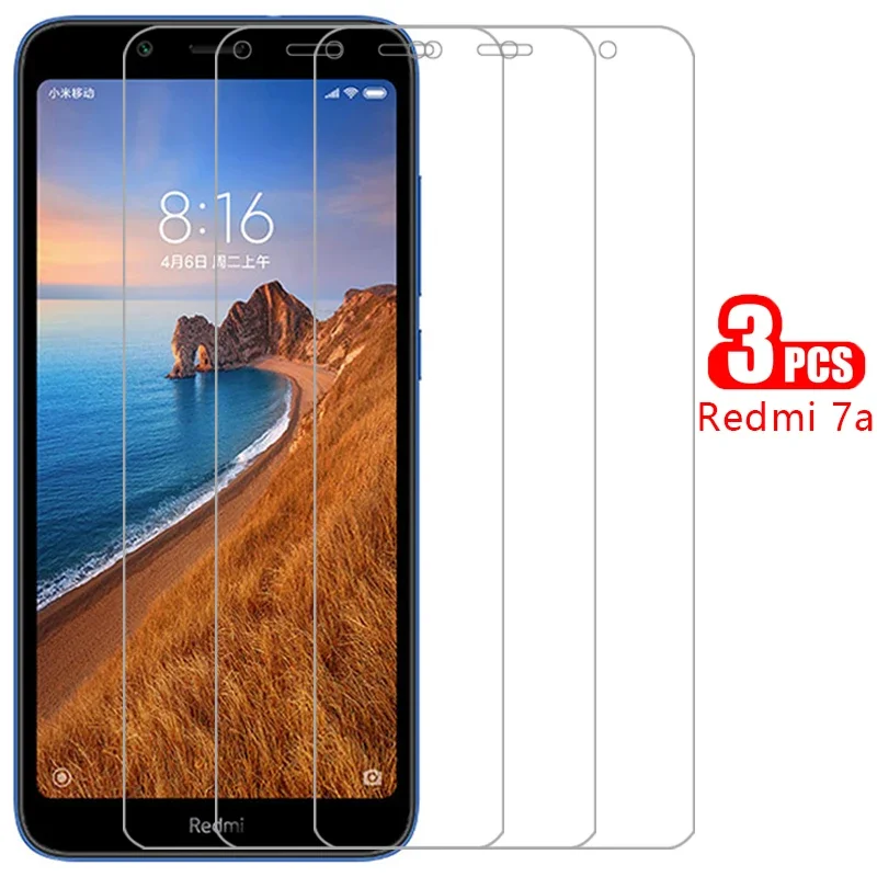 protective tempered glass for xiaomi redmi 7a screen protector on redmi7a 7 a a7 film xiomi xiami xaomi red mi readmi remi redme