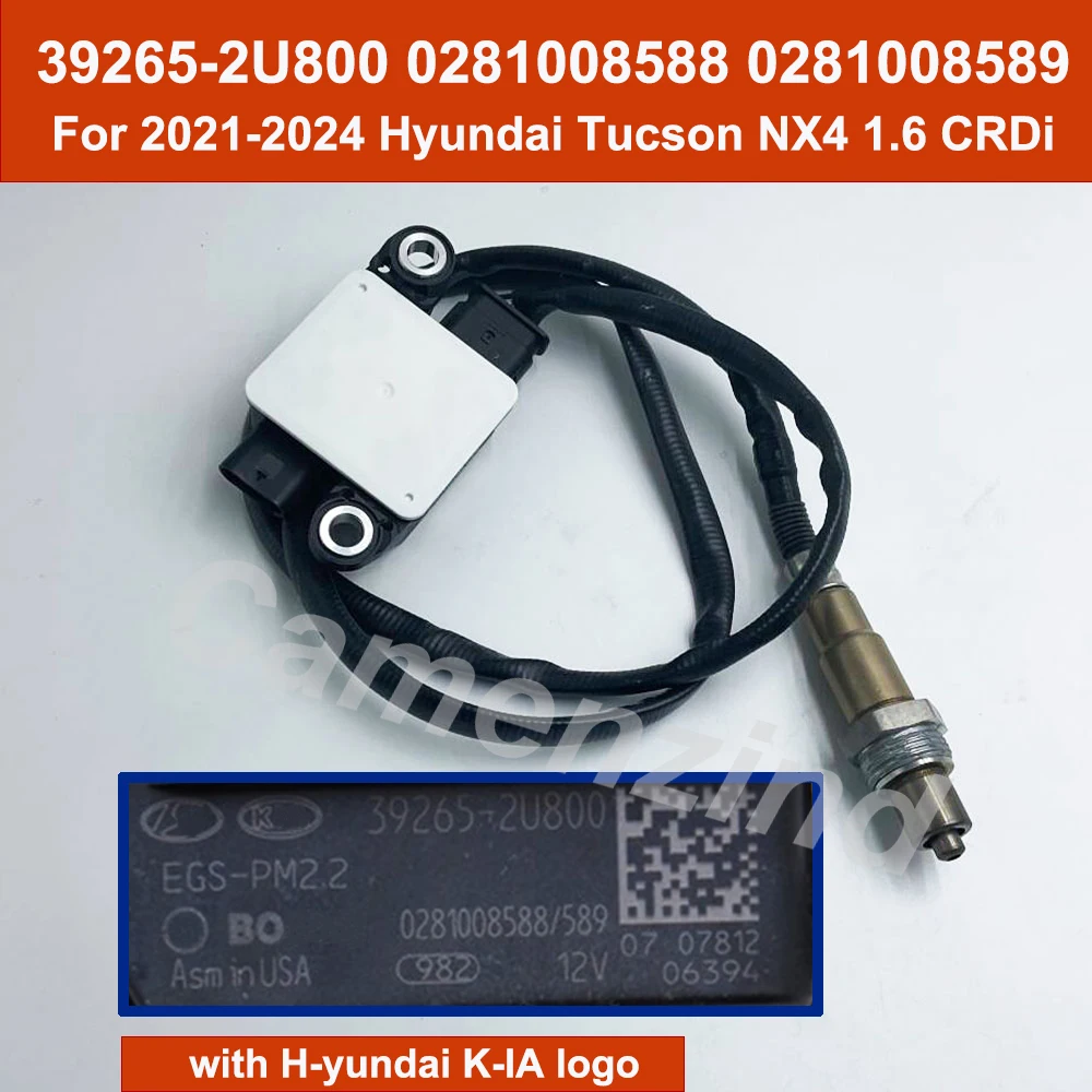 

392652U800 Новый датчик частиц, датчик PM 39265-2U800 0281008588 0281008589 для Hyundai Tucson NX4 1,6 CRDi 2021-2024