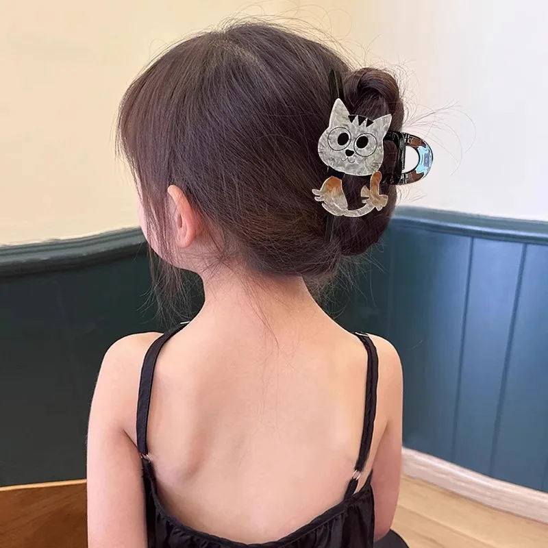 

Sale！Cute Cartoon Large Hair Claw Clip Small Bow Clip Adorable Starfish HairClip Fashion Hair Accessories Pearl Hairpins