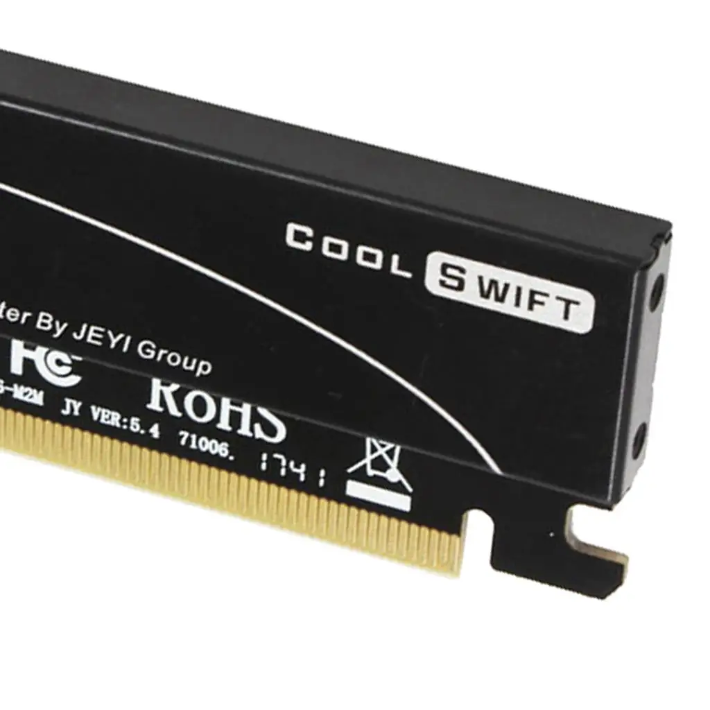 M.2 to 3.0 X16 Adapter Riser Card Suppor 2230-2280mm Size Full