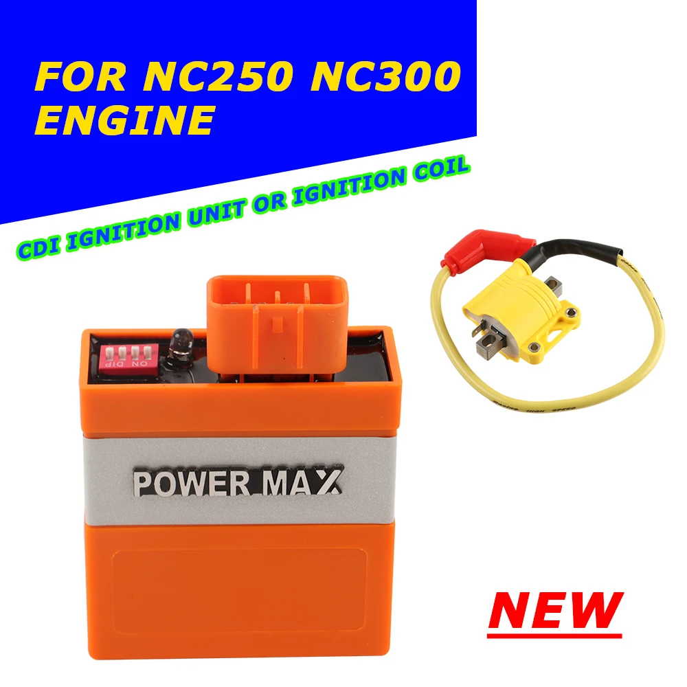 

Motorcycle Accessories Performance Parts CDI Ignition Coil CDI Ignition Unit Box fit For ZhongShen NC250 NC300 Engine NC 250 300