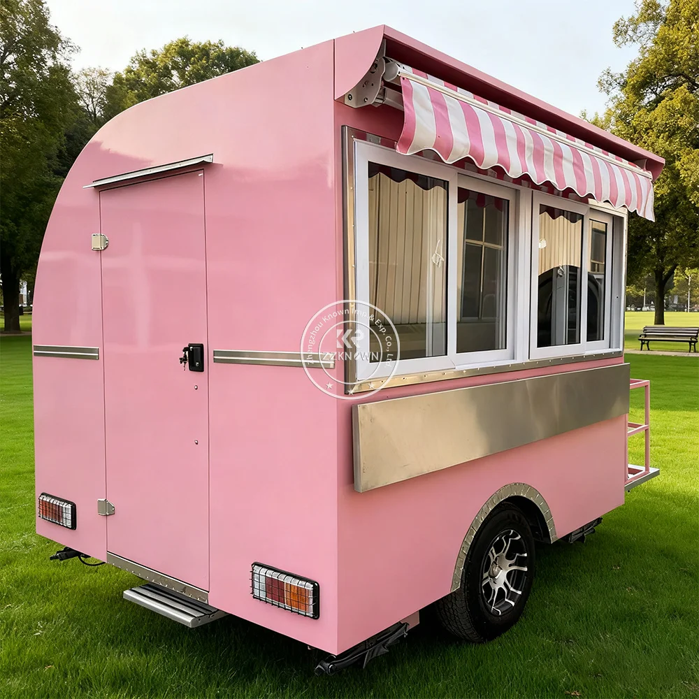 

Factory Price Fully Equipped Restaurant Food Truck Trailer With Full Kitchen Mobile Bbq Food Trailer for Sale