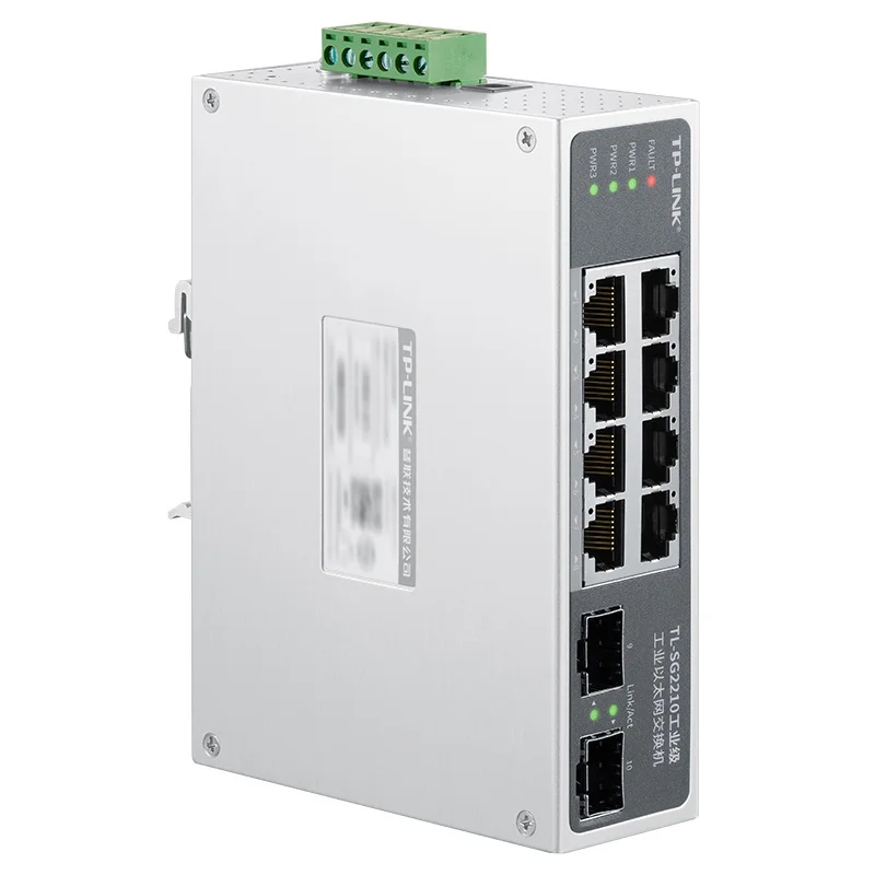 TP-LINK TL-SG2210 industri penuh Gigabit Web NMS industri Ethernet switch 8 listrik 2 optik