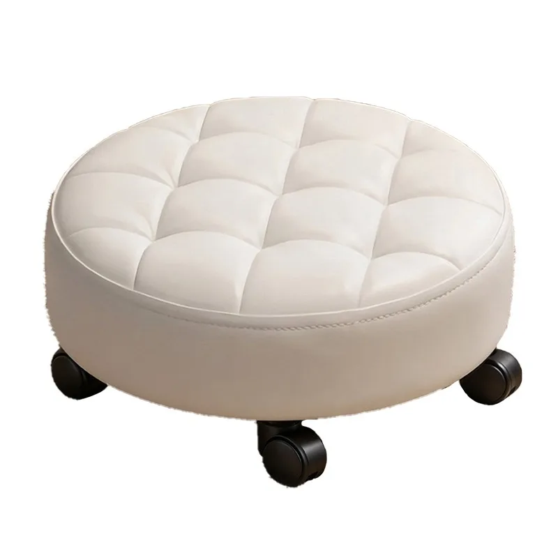 For Swivel Wheel Stool Silent Wheel Home Mobile Shoe Change Stool