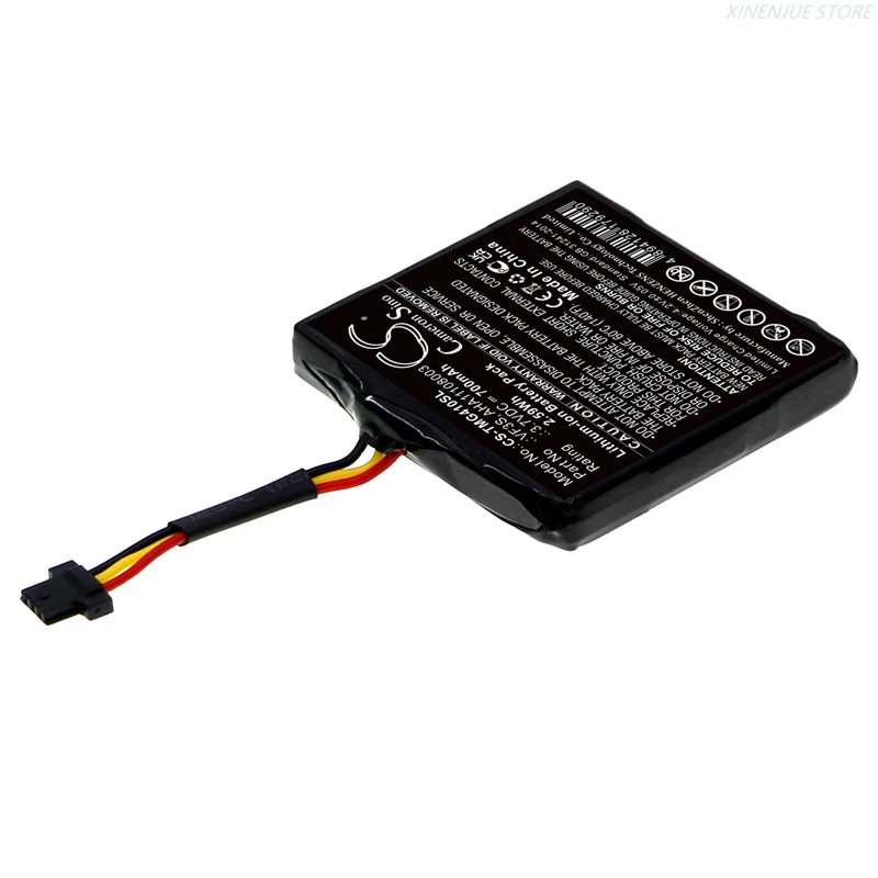 vhbw batteria compatibile con TomTom Start 50, Go Live 825 Europe navigatore GPS (950mAh, 3,7V, Li-Ion
