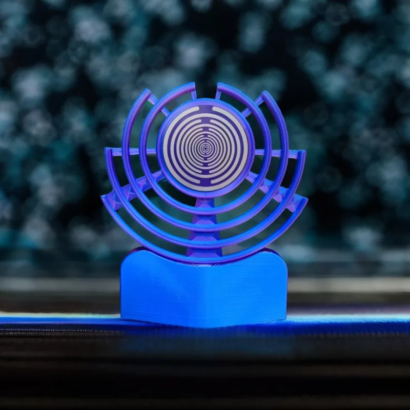 MWO Polarizing Disc Multi-Frequency Oscillator Crystal Cleansing Device