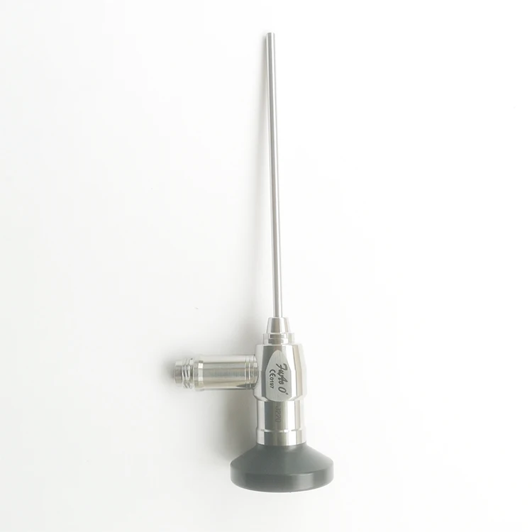 High Definition Stainless Steel 2.7X90mm 0 Degree Otoscope With Different Adapters